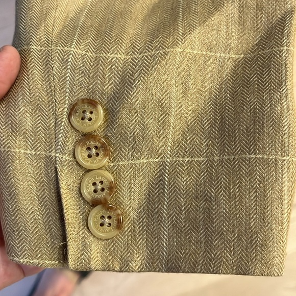 EUC Lauren Ralph Lauren 100% linen oversize style vintage lined blazer - Picture 5 of 8